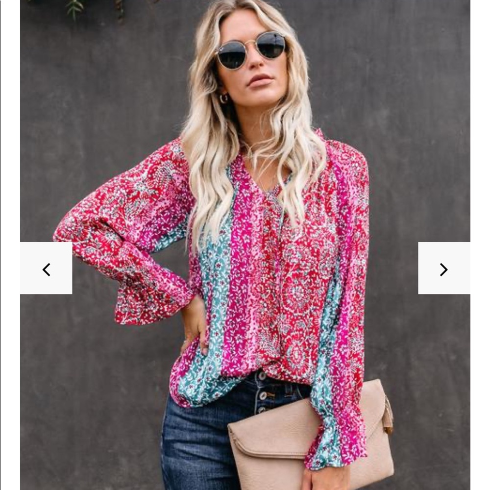 Vici Long sleeve blouse